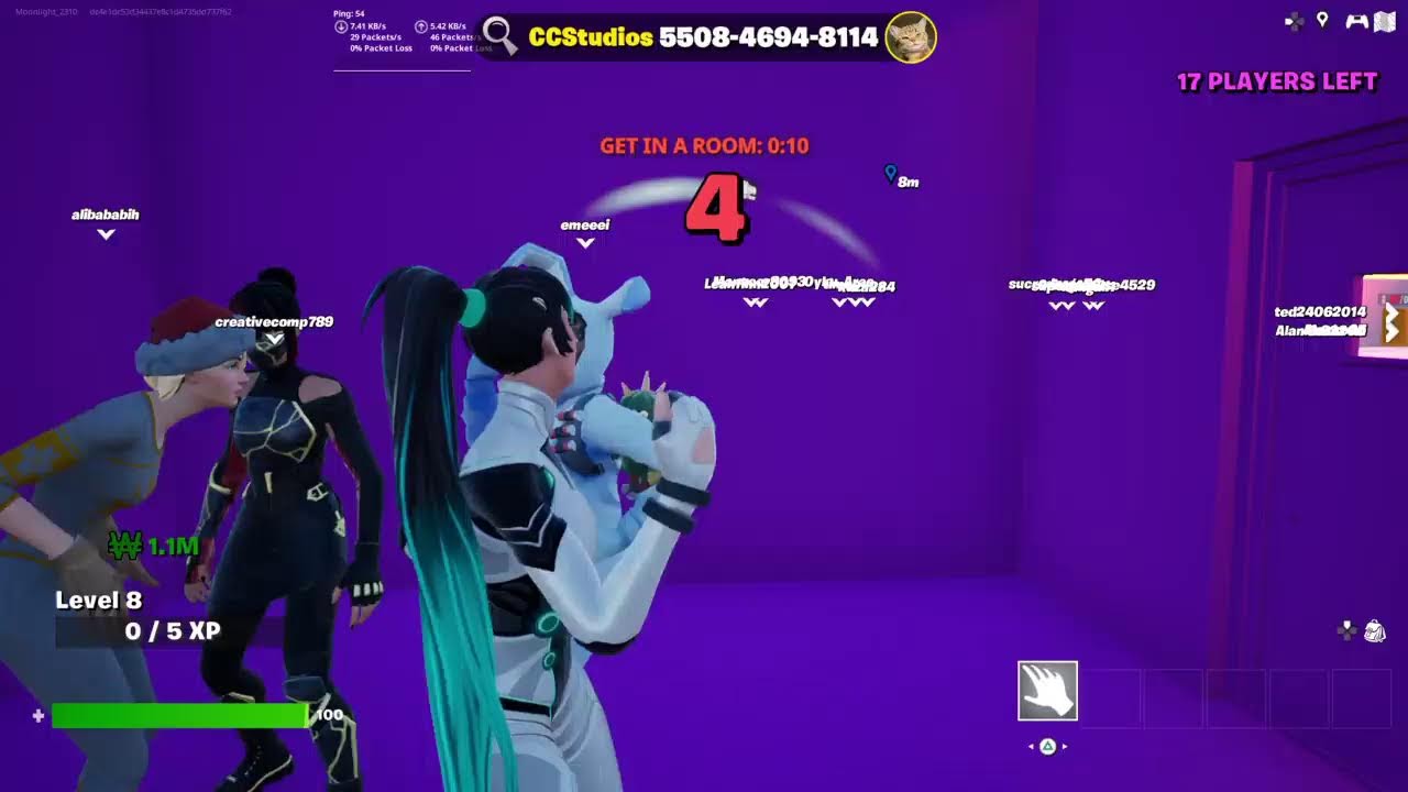 Squid game στοFortnite