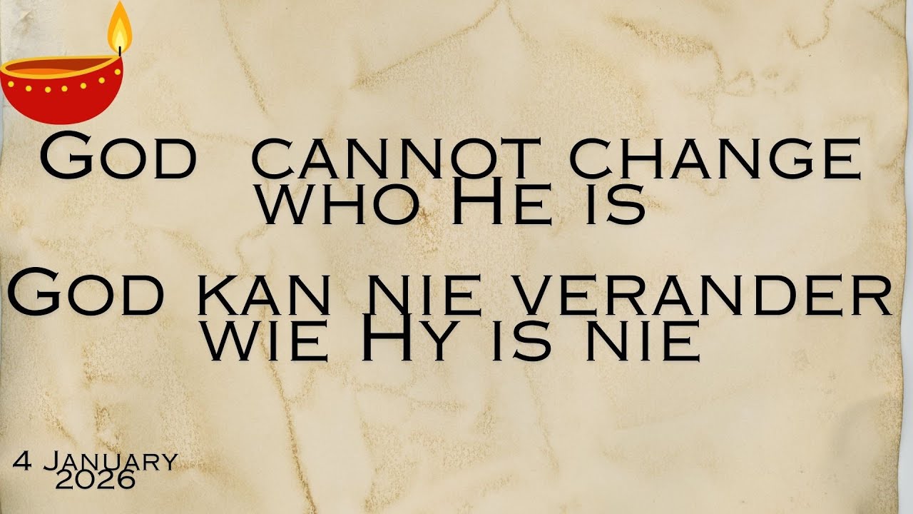Alan Ogilvie || God Cannot Change Who HE Is
