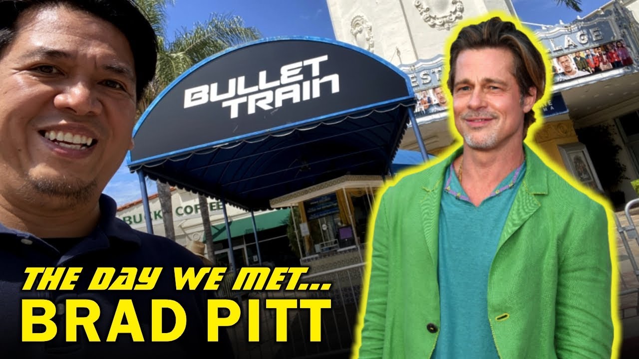 TTL Nerd | Bullet Train World Premiere (Meeting Brad Pitt!)