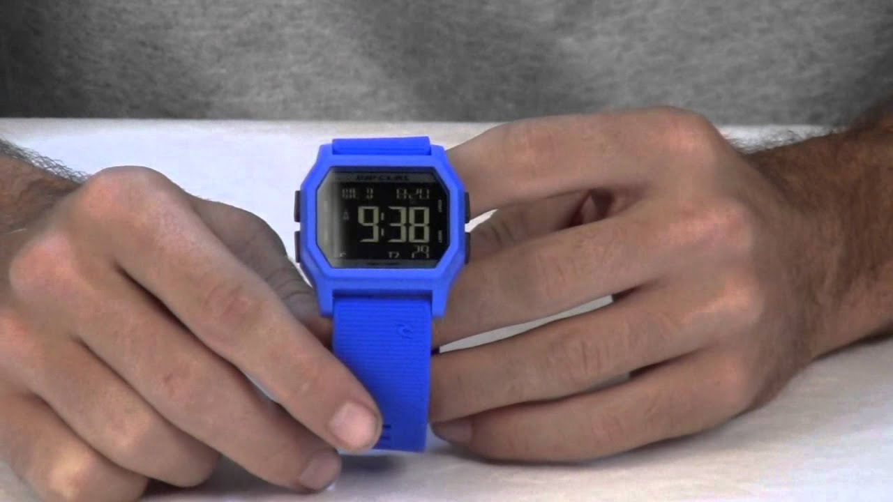 Rip Curl Atom Digital Watch Review at Surfboards.com