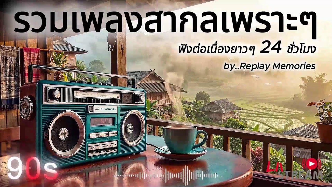 [LIVE] เพลงสากลยุค 90s ที่คิดถึงที่สุด • Nostalgic 90s Love Songs • ย้อนวันวานเพลงรักอมตะ l EP.49