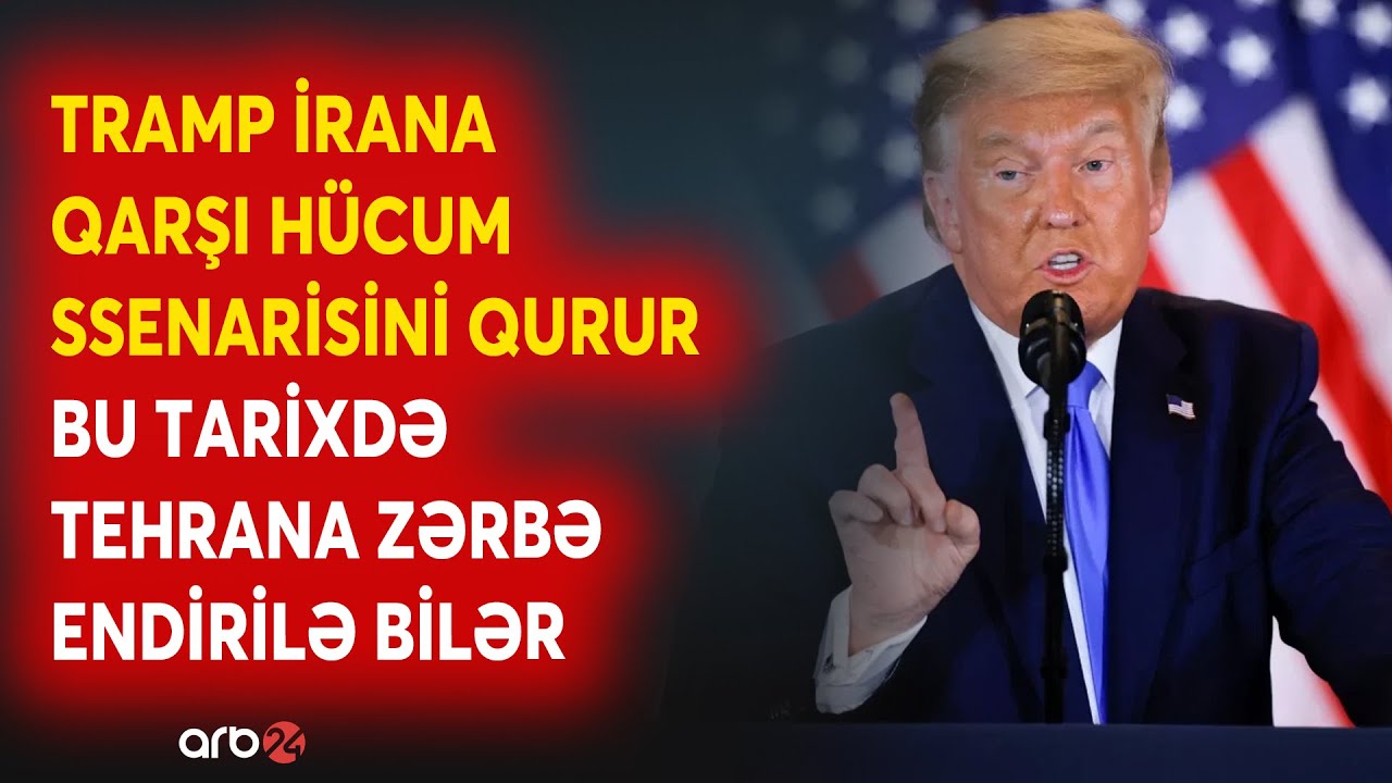 ABŞ-dən İrana qarşı GÖZLƏNİLMƏZ HÜCUM planı - Tramp ordusuna GÖSTƏRİŞ VERDİ - SAVAŞ BAŞLAYIR?