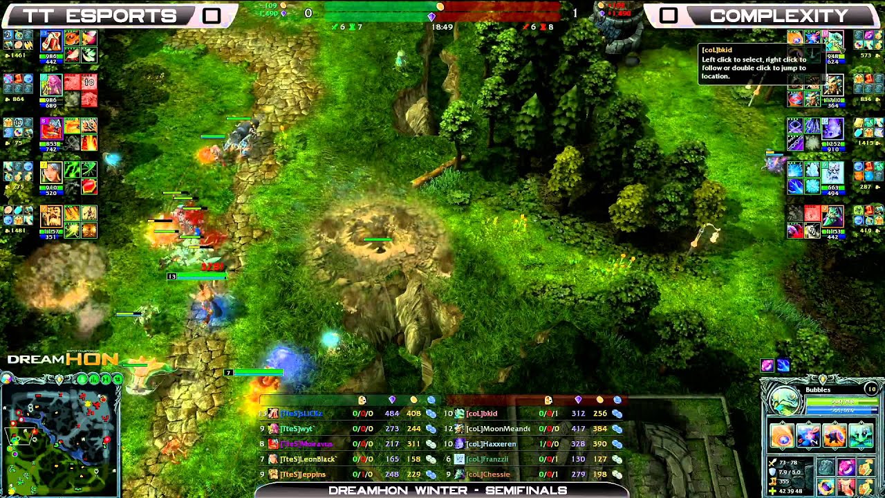 DreamHack Winter 2012 Semi-Finals - coL vs TteS game 1