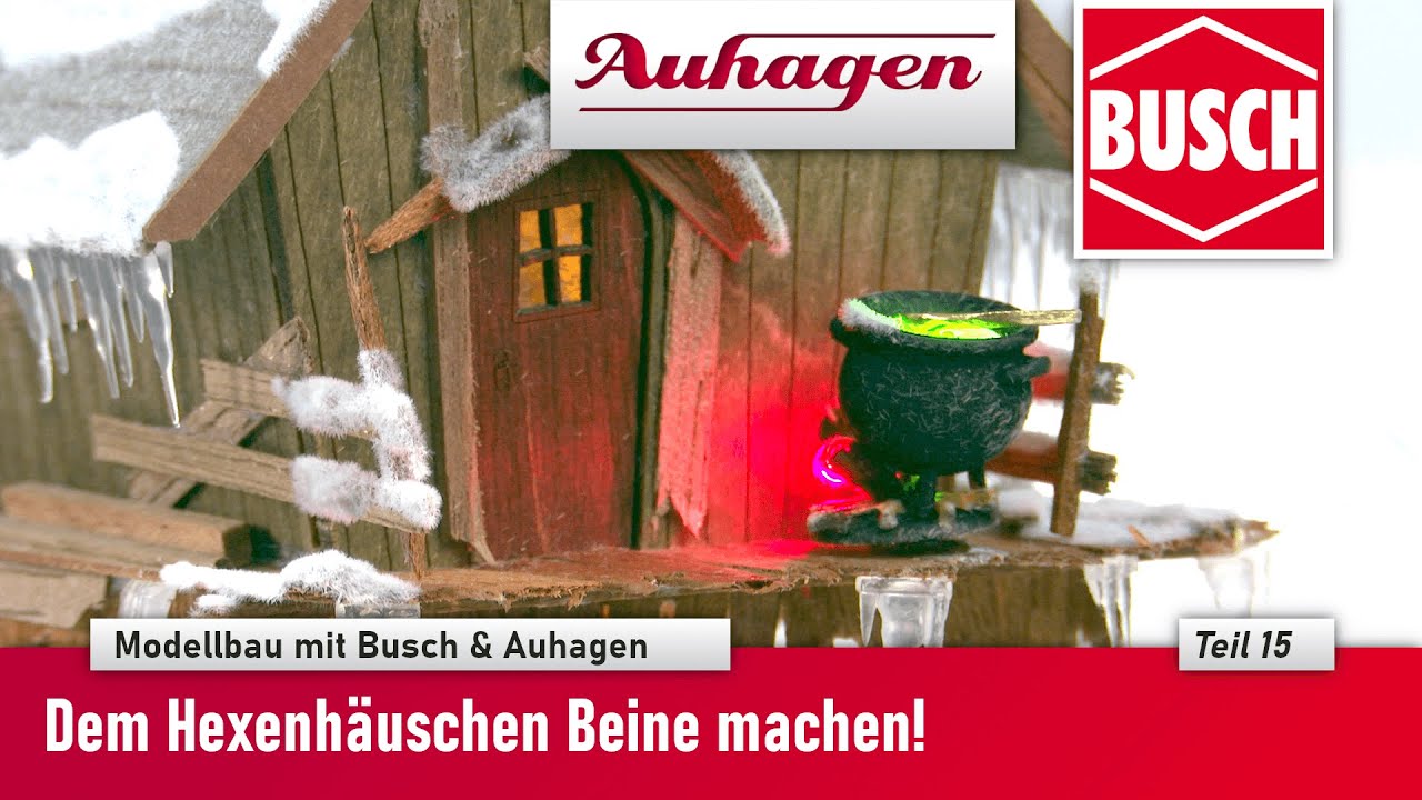 Modellbau mit Busch & Auhagen Dem Häuschen Beine machen