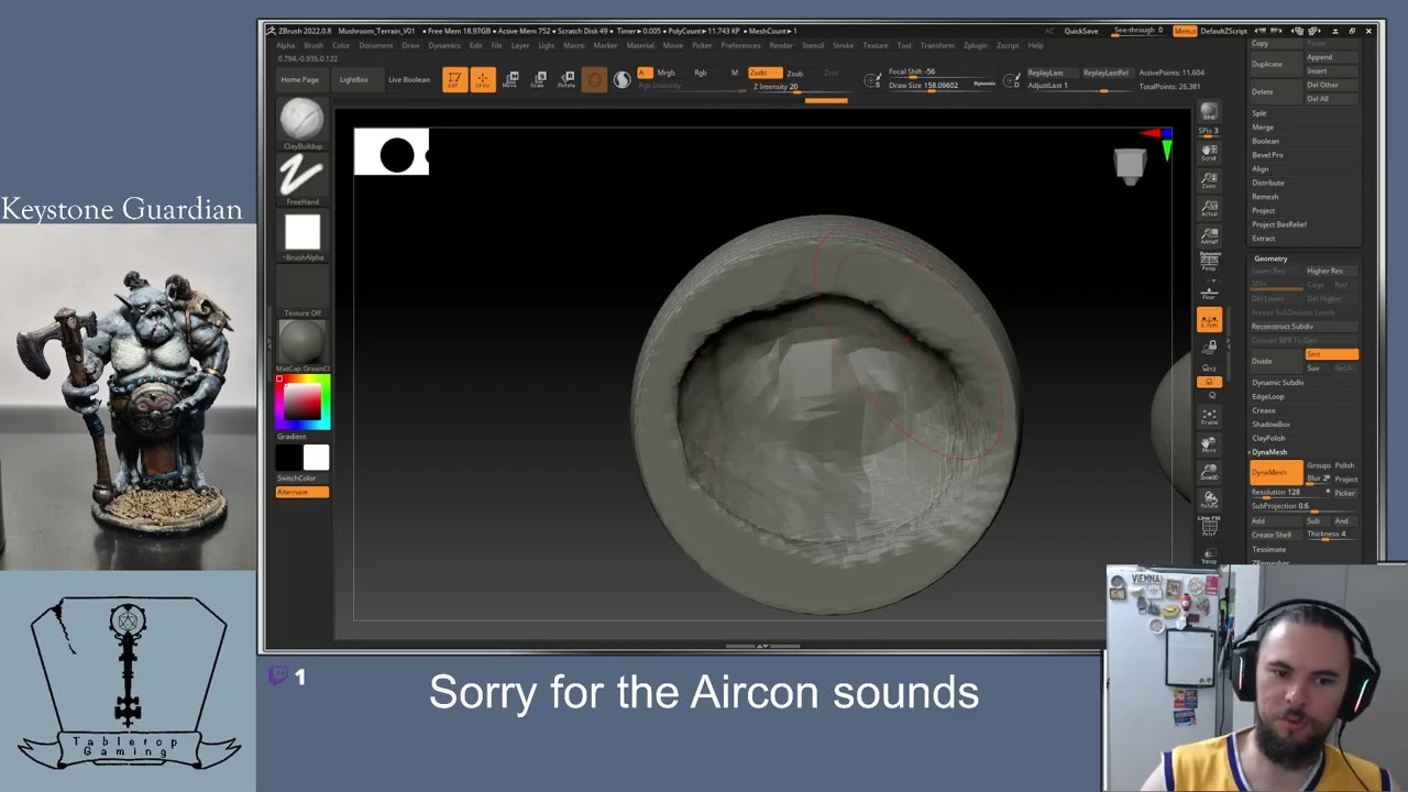 Small Terrain Design Process - Full Stream