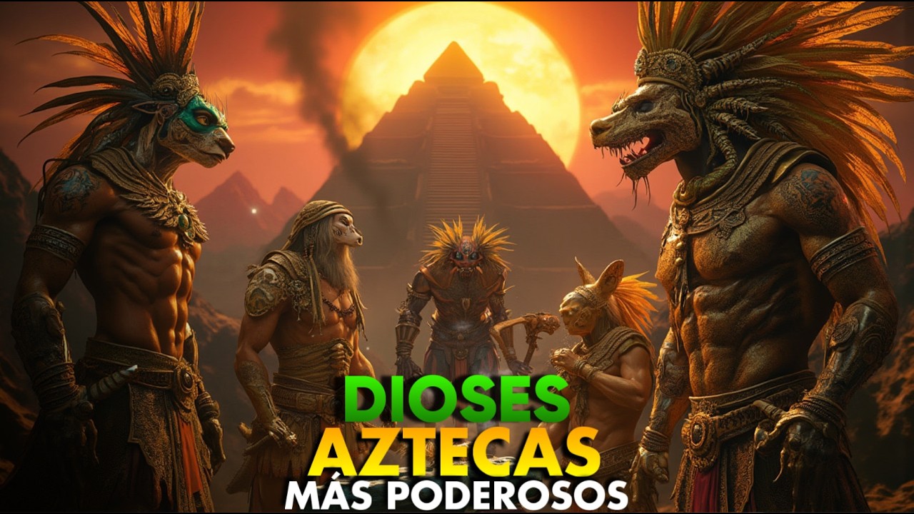 Dioses Aztecas: La LISTA COMPLETA con Secretos, Poderes y Sacrificios | Mitología Prehispánica