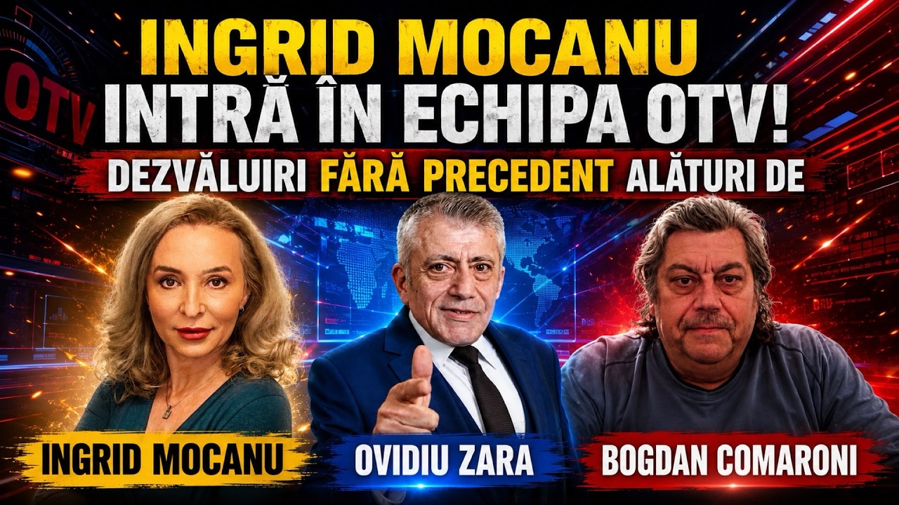 INGRID MOCANU x OVIDIU ZARA x BOGDAN COMARONI - DEZVALUIRI FARA PRECEDENT IN PLATOUL OTV