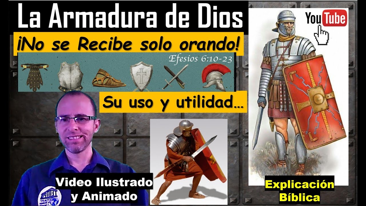 Armadura de Dios, ¿Como recibirla? y su utilidad, vídeo animado e ilustrado.