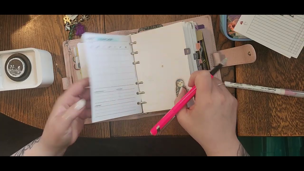 Plan With Me - A6 Rings - June 2025 Set Up