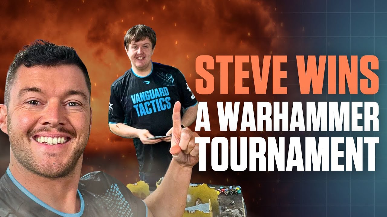 Stephen Wins a Warhammer 40K Tournament!