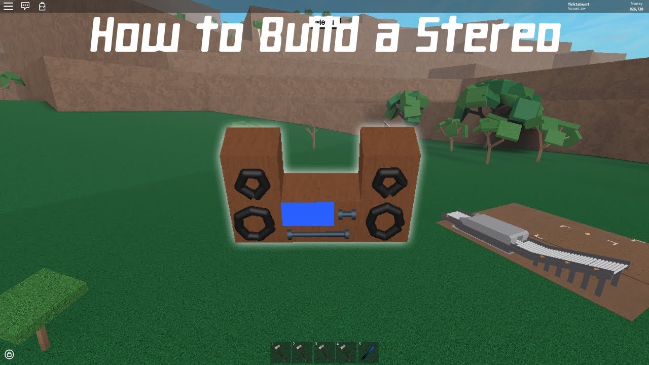 Lumber tycoon 2 | How to Build a Stereo