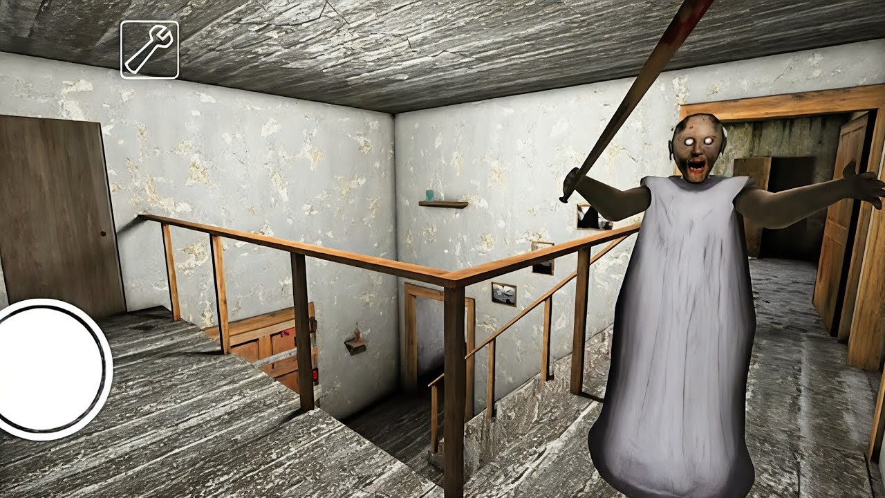 ESCAPE FROM GRANNY HOUSE BUT GRANNY WANT'S HUG ME 