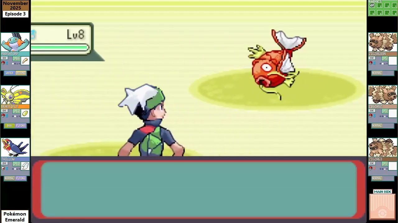 Pokémon Emerald [ep3]: Nosepass Fishing