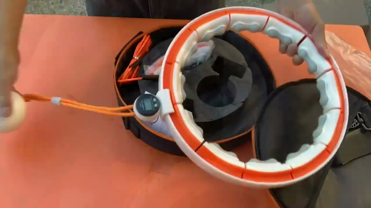 Yalilia Smart Hula Hoop Cerceau Smart Hoola Hoop, Facile à prendre ne main