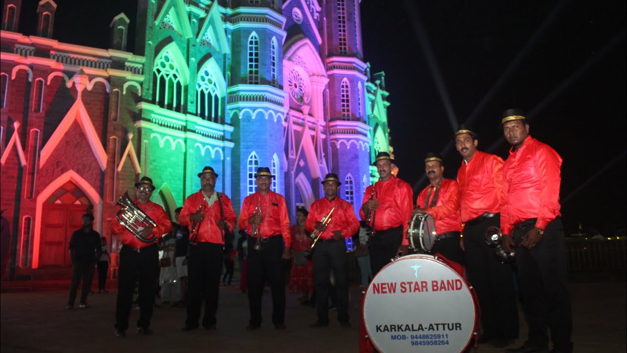St Lawrence Basilica annual feast 2023-Instrumental Hymn by New Star Brass Band Attur #attur #church