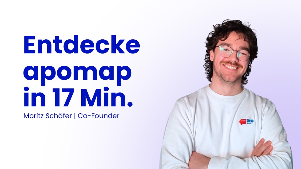 apomap in 17 Minuten: Der schnelle Überblick für Apotheken (Touren, Doku, Analytics & mehr)