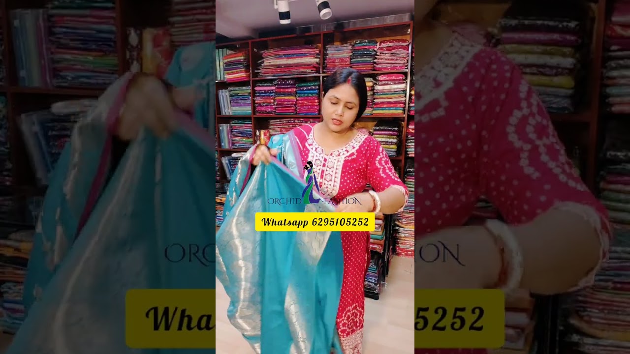 Benarashi Silk Zaal weaving wedding collection 