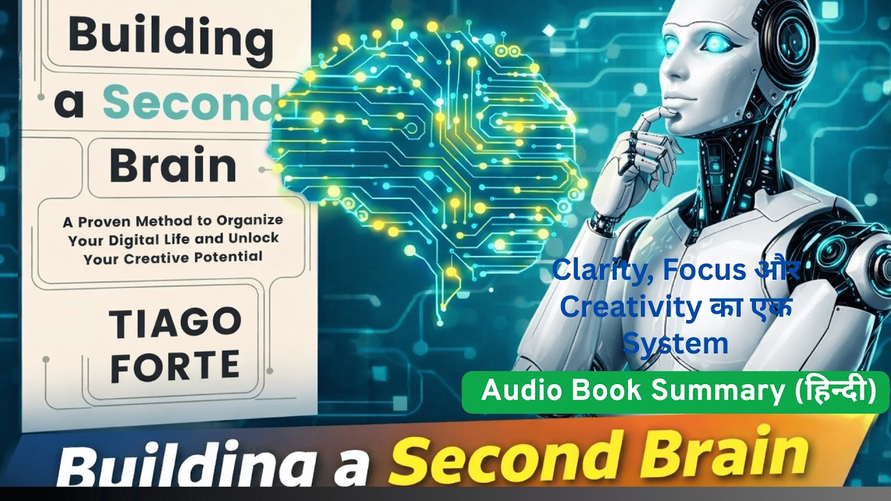 Building a Second Brain by Tiago Forte | Hindi Book Summary | Audio Book | Readers and the Monk