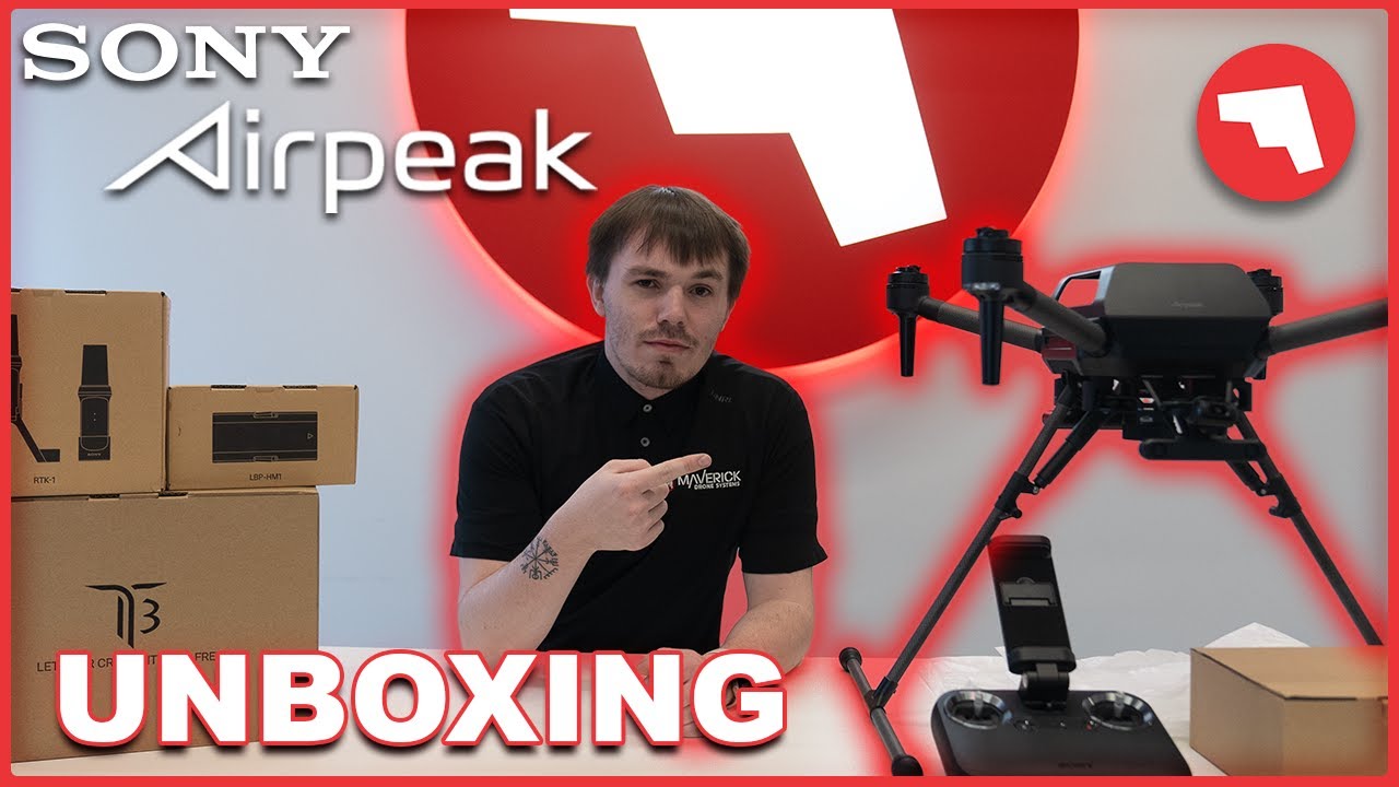NEW NDAA Compliant Drone - SONY Airpeak S1 UNBOXING | Maverick Drone Systems