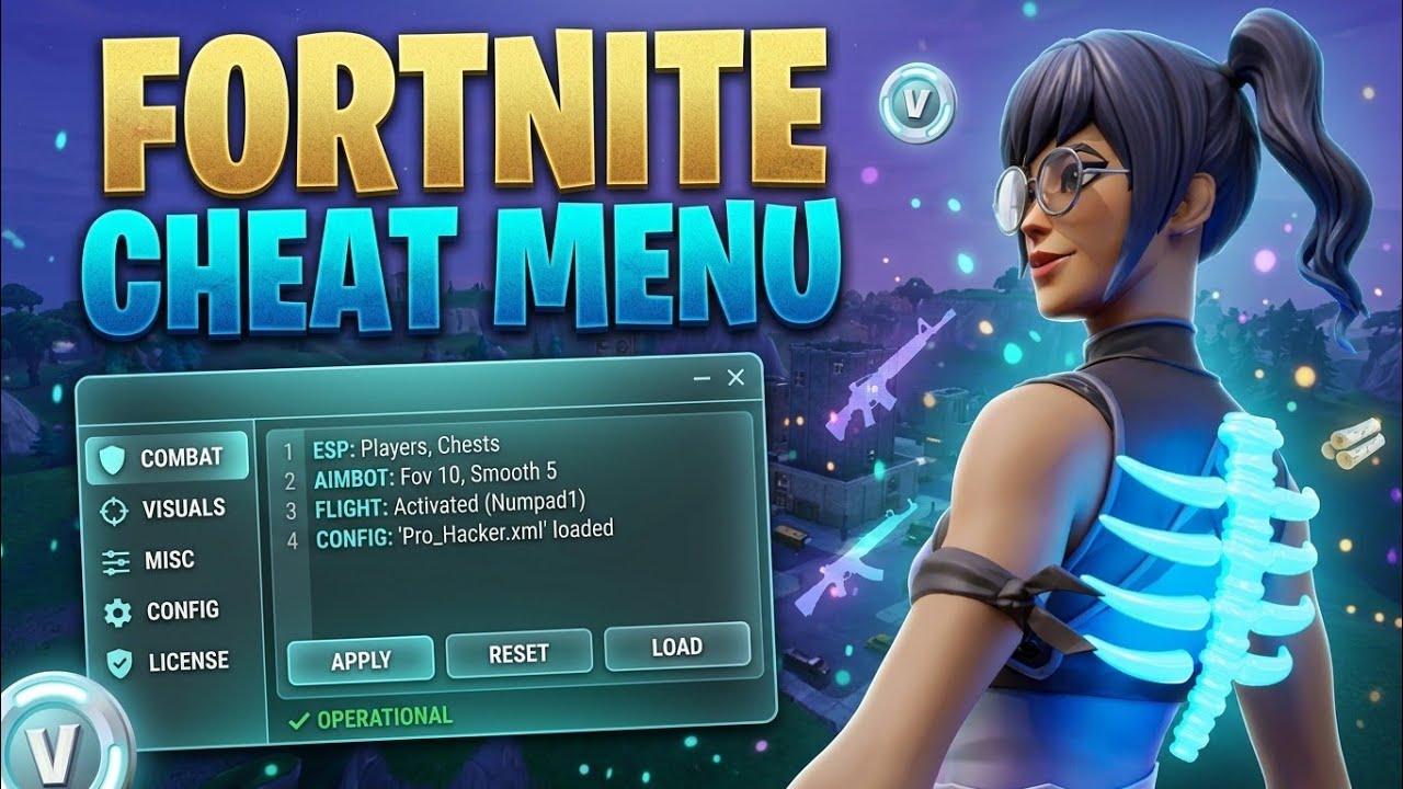 NEW Fortnite Hack 2026 / Aimbot + Legit Mode + ESP / Ultimate Tool PC