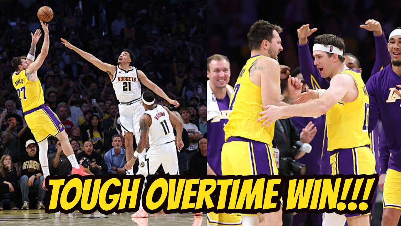 ABSOLUTE THRILLER! Lakers lost their 17-pt lead but forced overtime, and Luka hit the game-winner