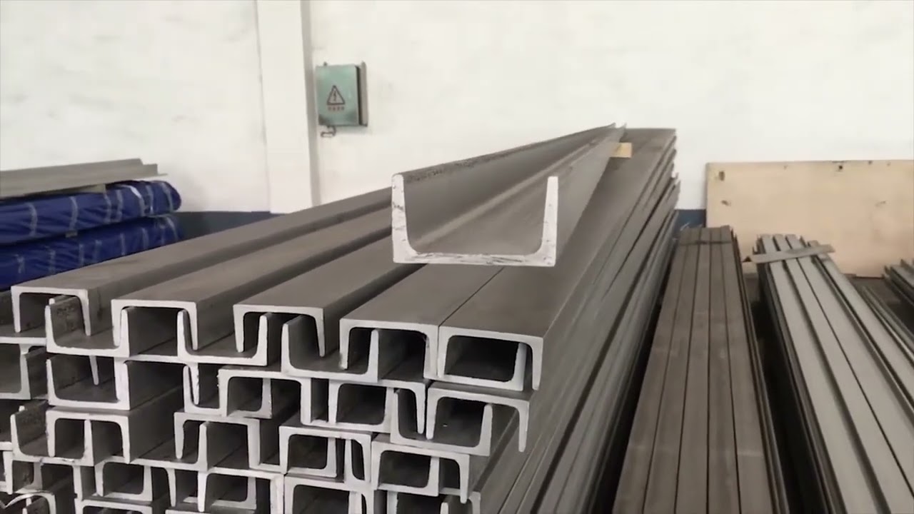 Satinless Steel Chenal 202, 304, 316Q