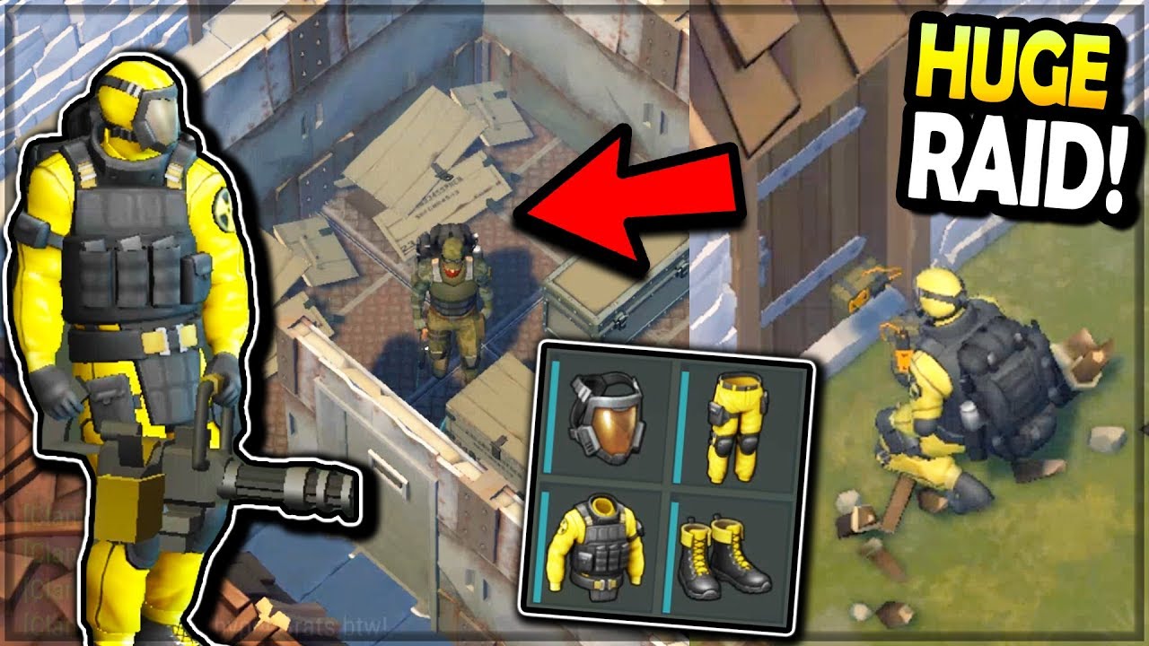 I GOT CBRN ARMOR!! (New Best Armor in LDoE) - HUGE Base Raid in Last Day on Earth Survival