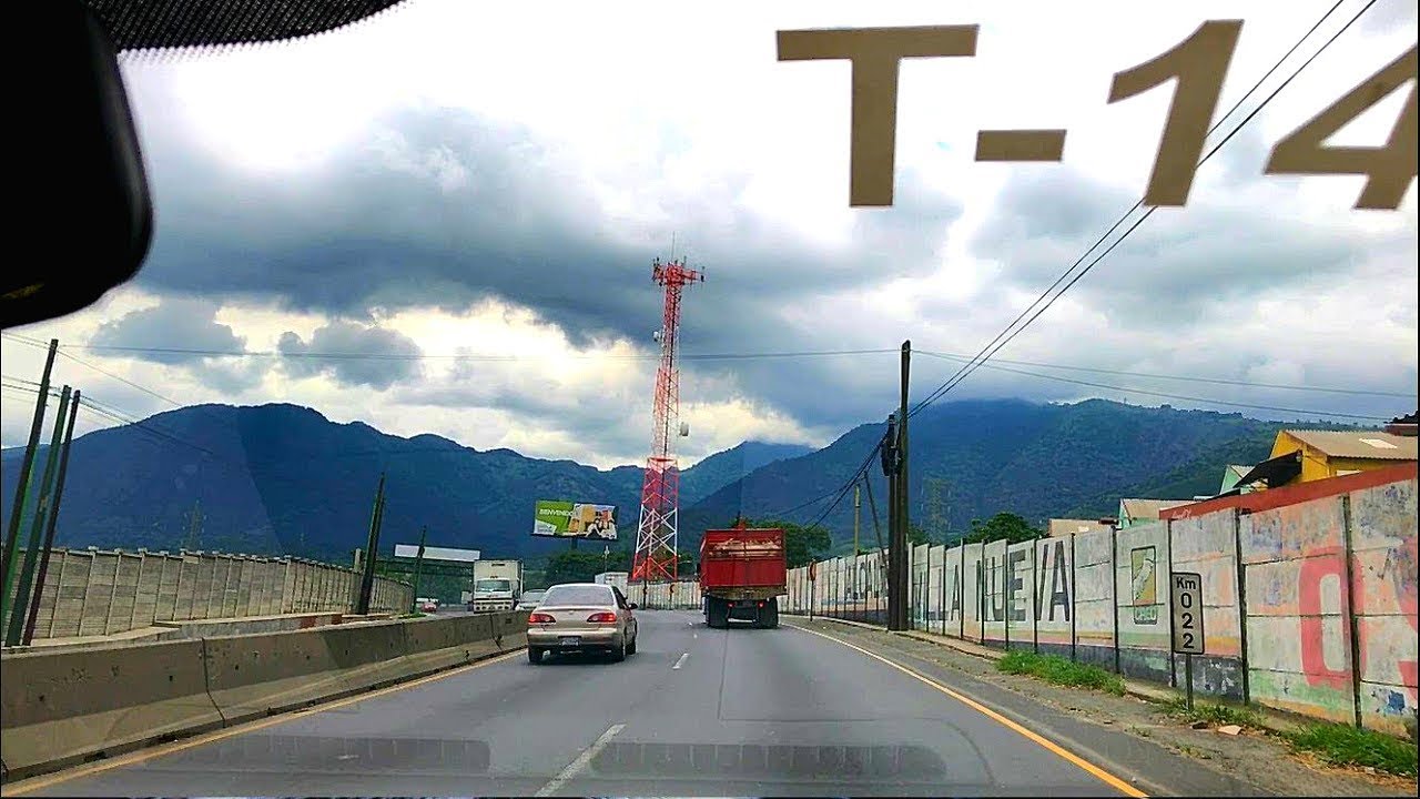 SALIENDO DE LA CAPITAL | por el parque de villa nueva y por el tunel guatemala