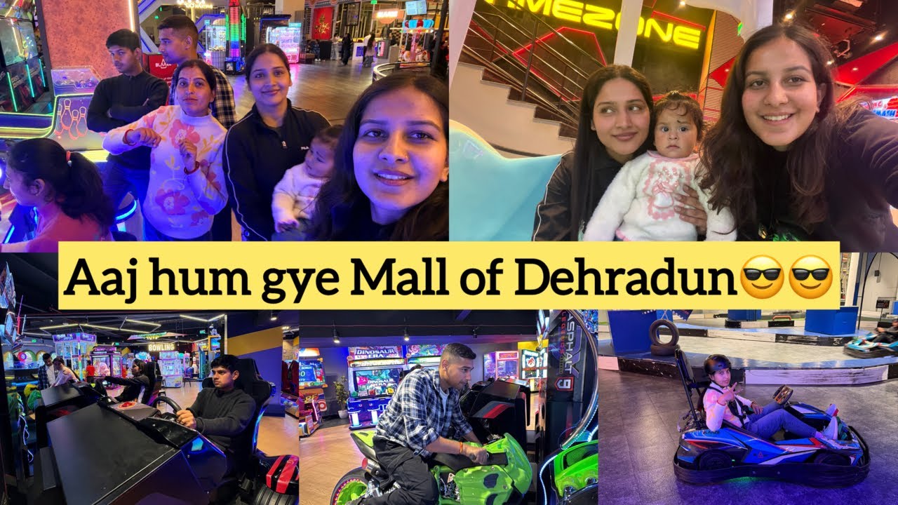 Aaj gaye hum Mall of Dehradun😎| Gamezone me kari full maxti😂| Prachi Jayara Vlogs🌸