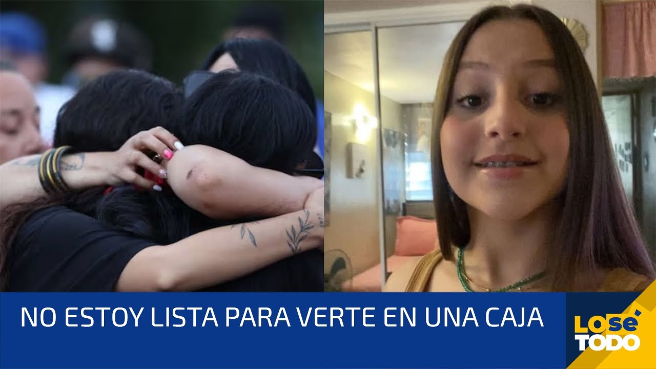 DESGARRADOR CLAMOR DE LA MADRE DE GABRIELA NICOLE PRATTS ANTES DE SU VELORIO