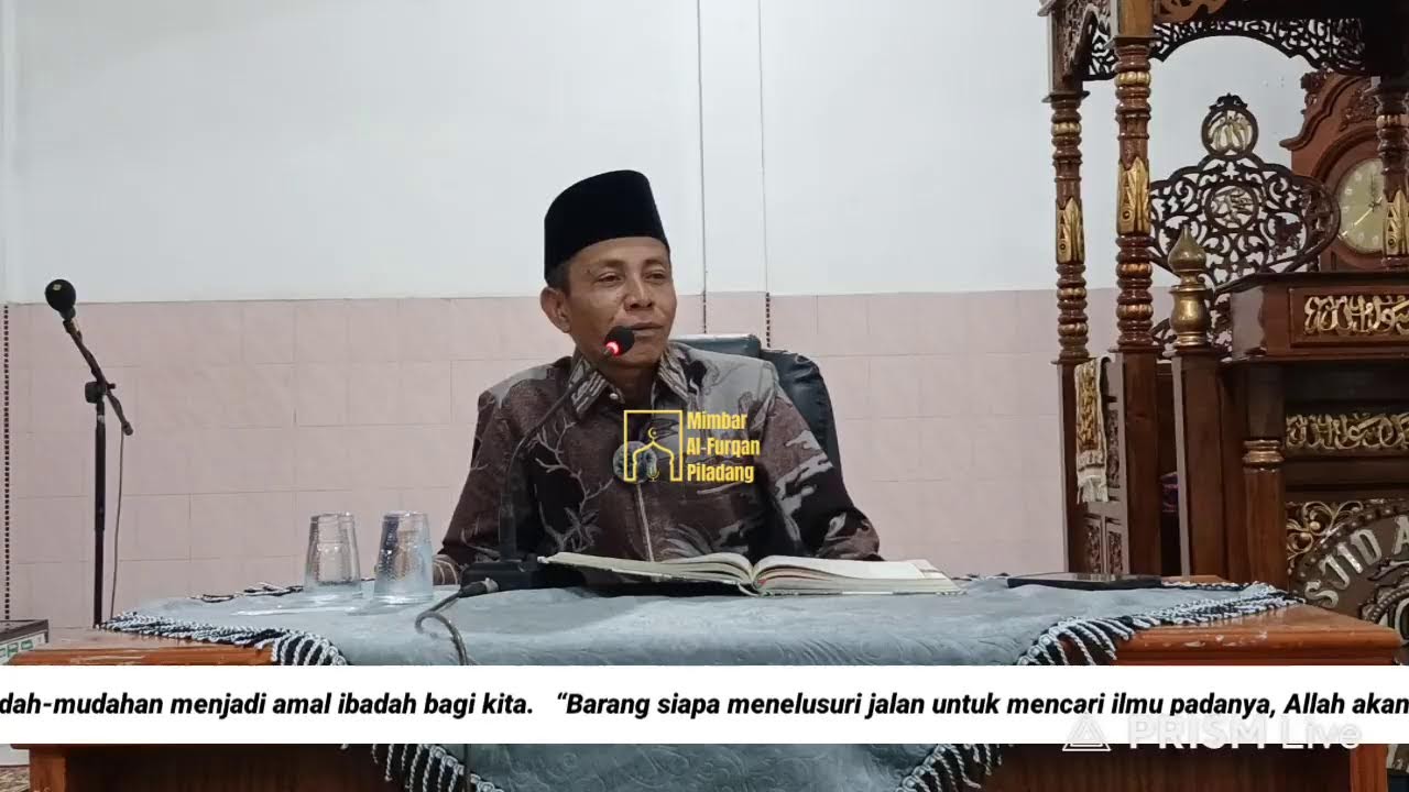 Siaran langsung Mimbar Al-Furqan Piladang