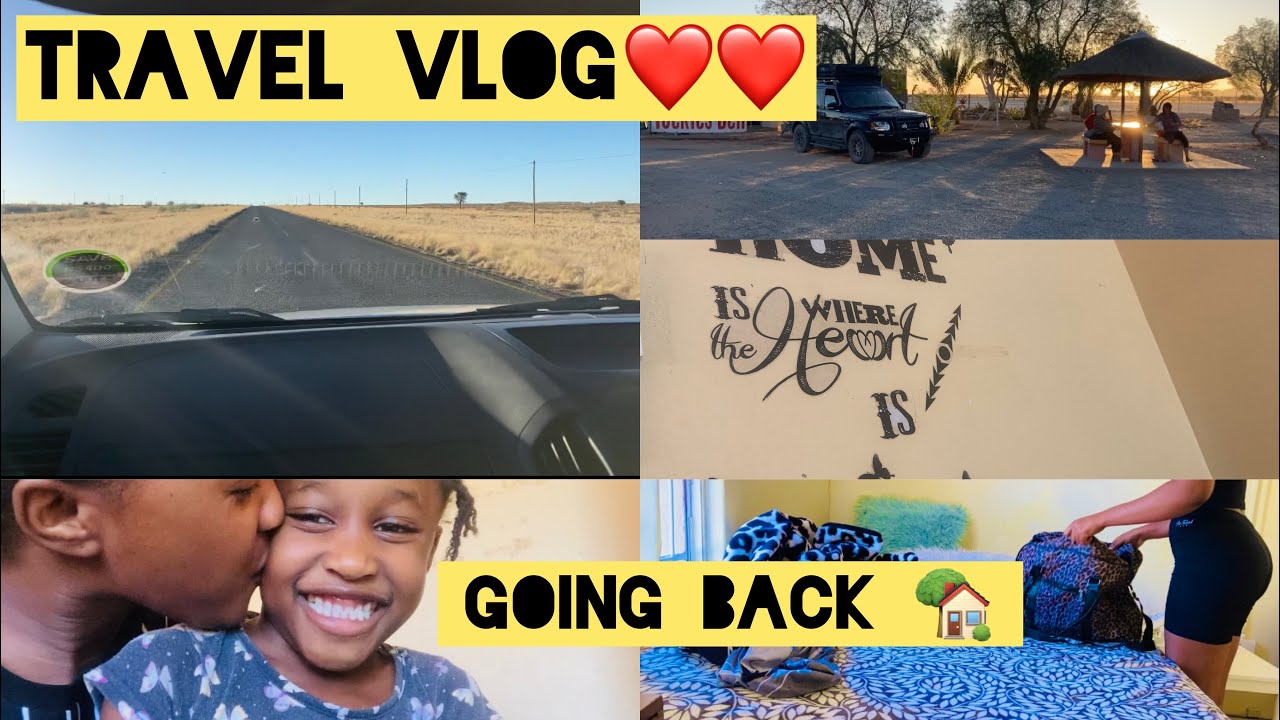 TRAVEL VLOG: GRWM, going back home🏡❤️/📍Keetmanshoop