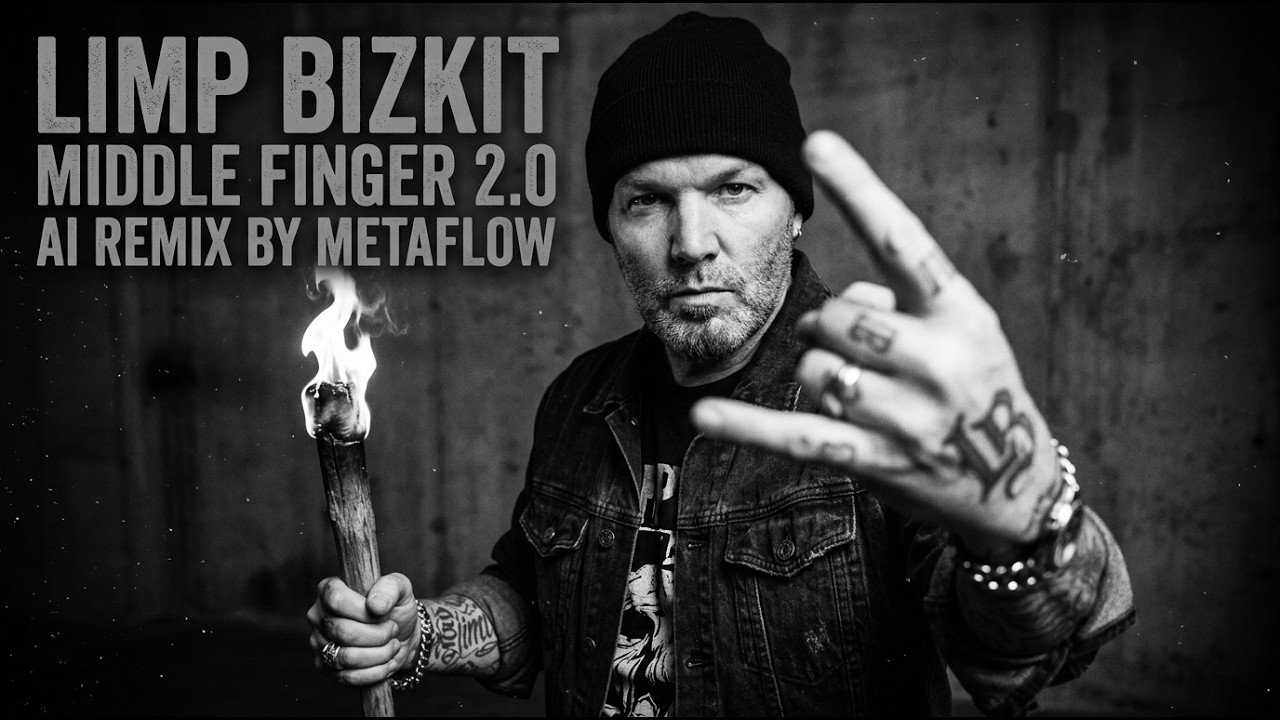 Middle Finger 2.0– Limp Bizkit Inspired AI  Remix Album [Nu Metal, Rap Rock, 2000s] 🤘🎤