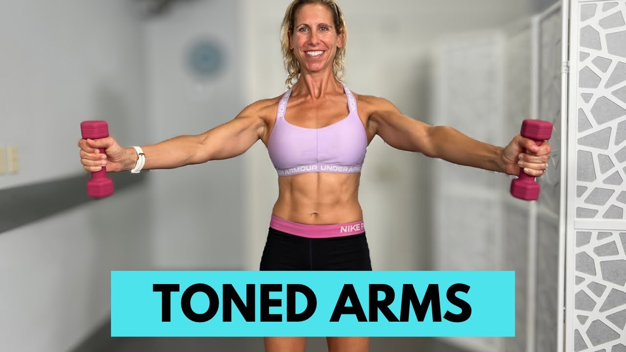 8 Minute Arm And Shoulder Workout At Home- No Neck Pain!
