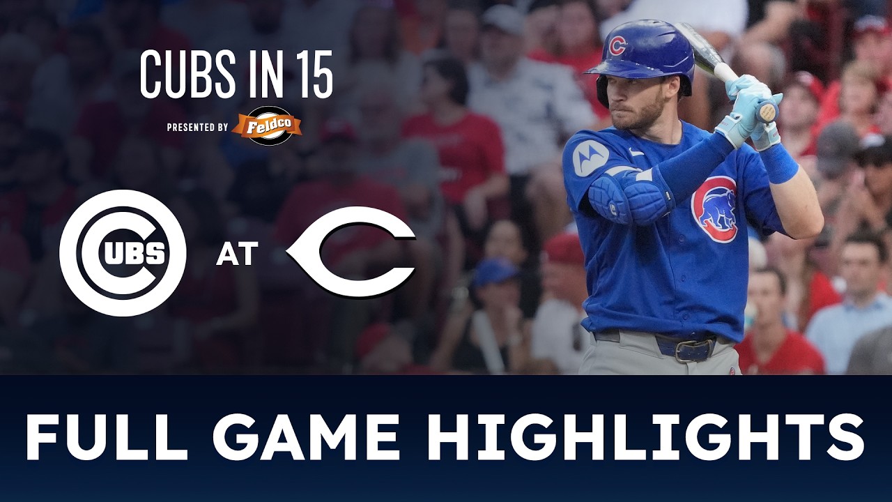 Chicago Cubs vs. Cincinnati Reds | MLB Highlights (7/10/2026)