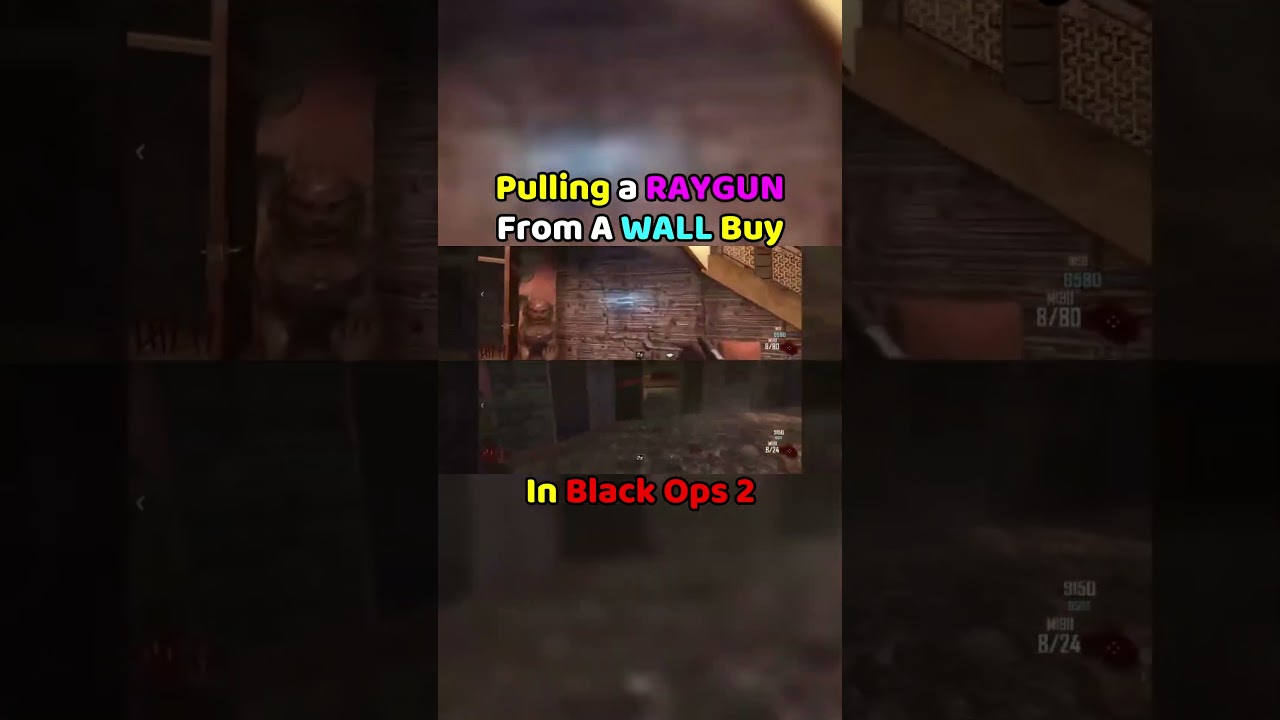Ain&rsquo;t No Way&hellip; Ray Gun from a Wall Buy?! #BlackOps2
