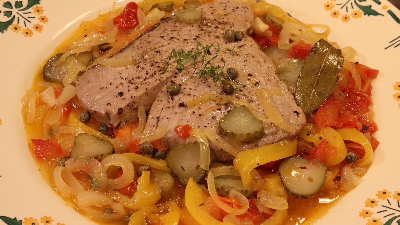 Mon THON A LA CATALANE, moelleux et savoureux à déguster 