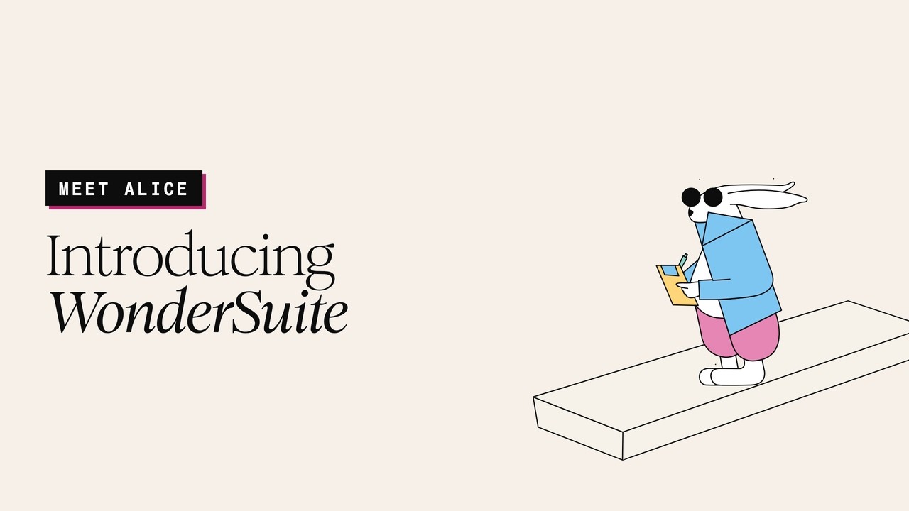 This is Alice: Introducing WonderSuite