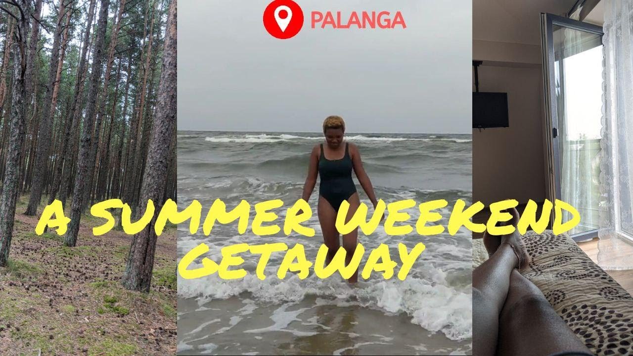 A WEEKEND IN PALANGA, Lithuania || Summer Vlog ft The Beach, Yoga and fun