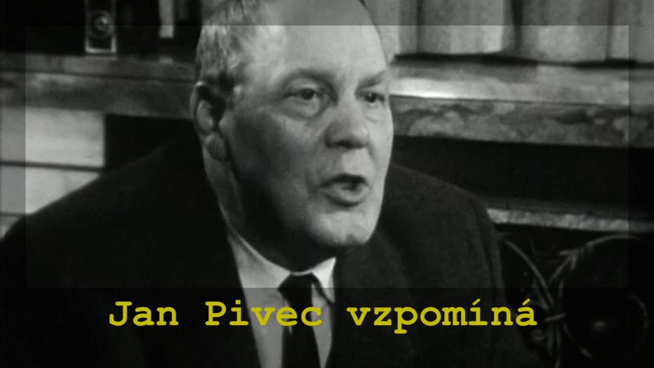 Jan Pivec vzpomíná (TV film) ❖ Herec od Pánaboha - Medailon Jana Pivce 1967