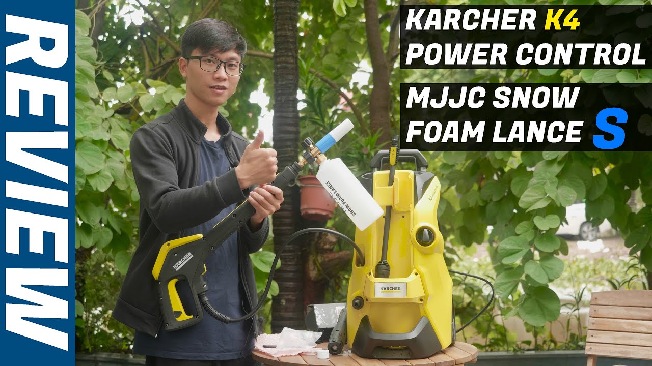Unboxing Karcher K4 Power Control & MJJC Snow Foam Lance (S)