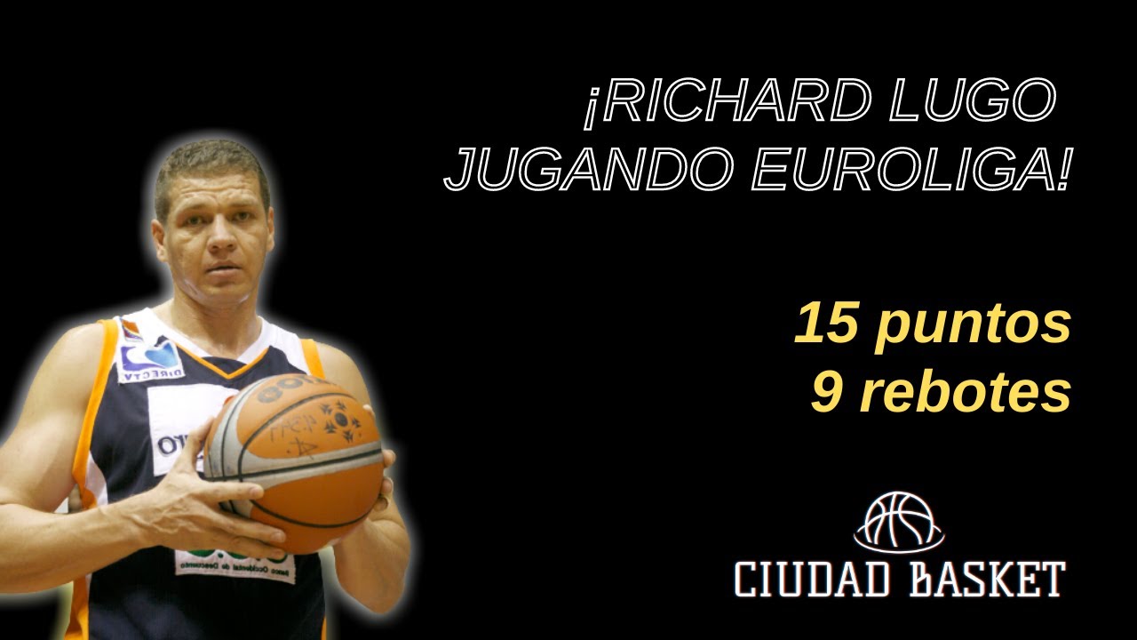 RETRO: Richard Lugo contra el Real Madrid en la Euroliga 2002-2003 || 15 puntos y 9 rebotes