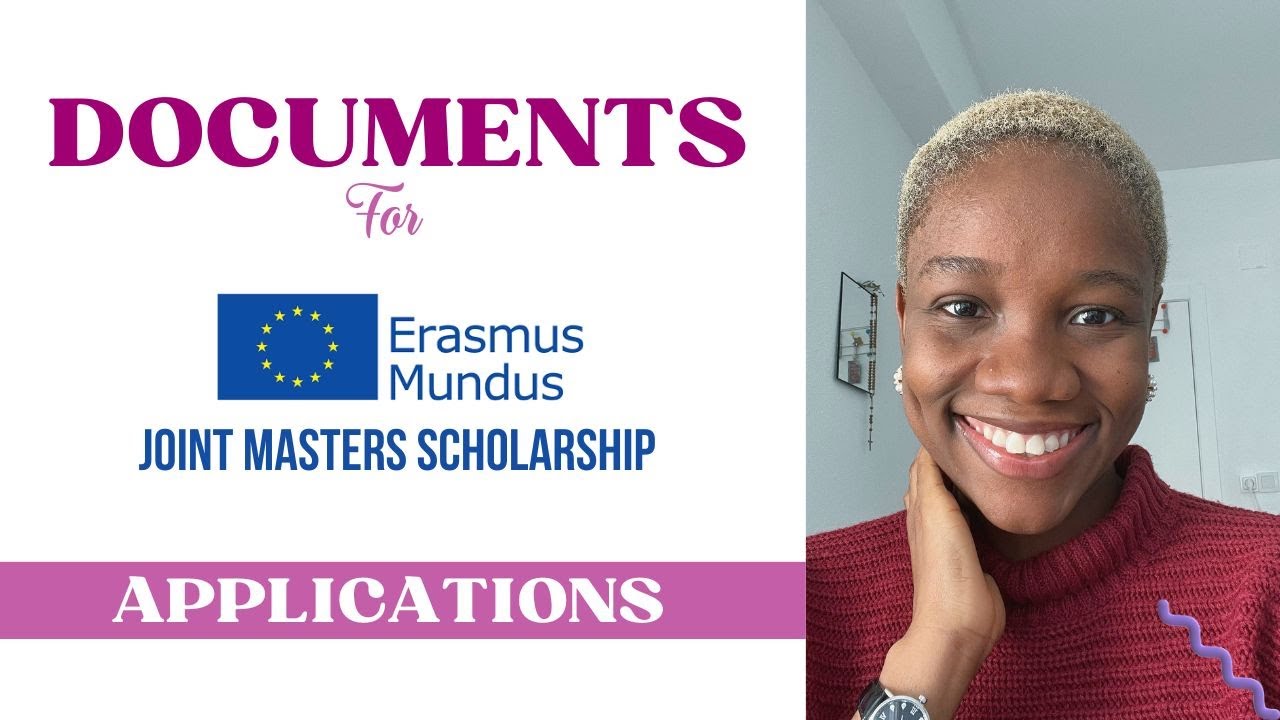 Erasmus Mundus Joint Masters Scholarship Application Documents |Study In Europe 2024 |Desire Uba