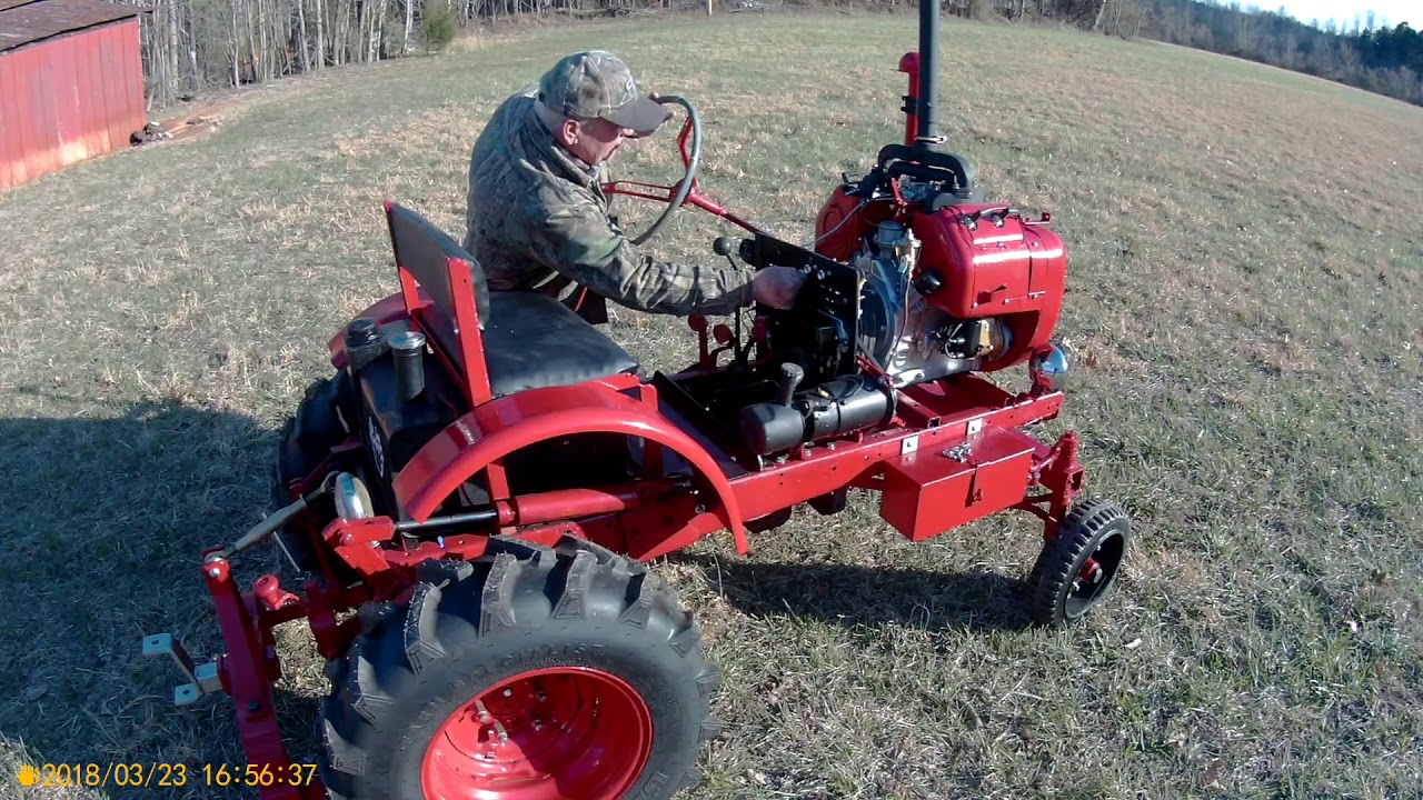 Home made tractor Wisconsin engine