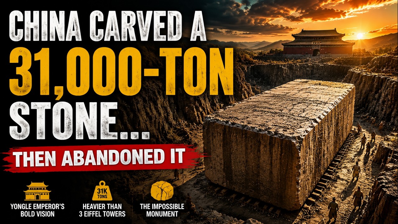 China's 31,000-Ton Stone Mystery | Yangshan Stele