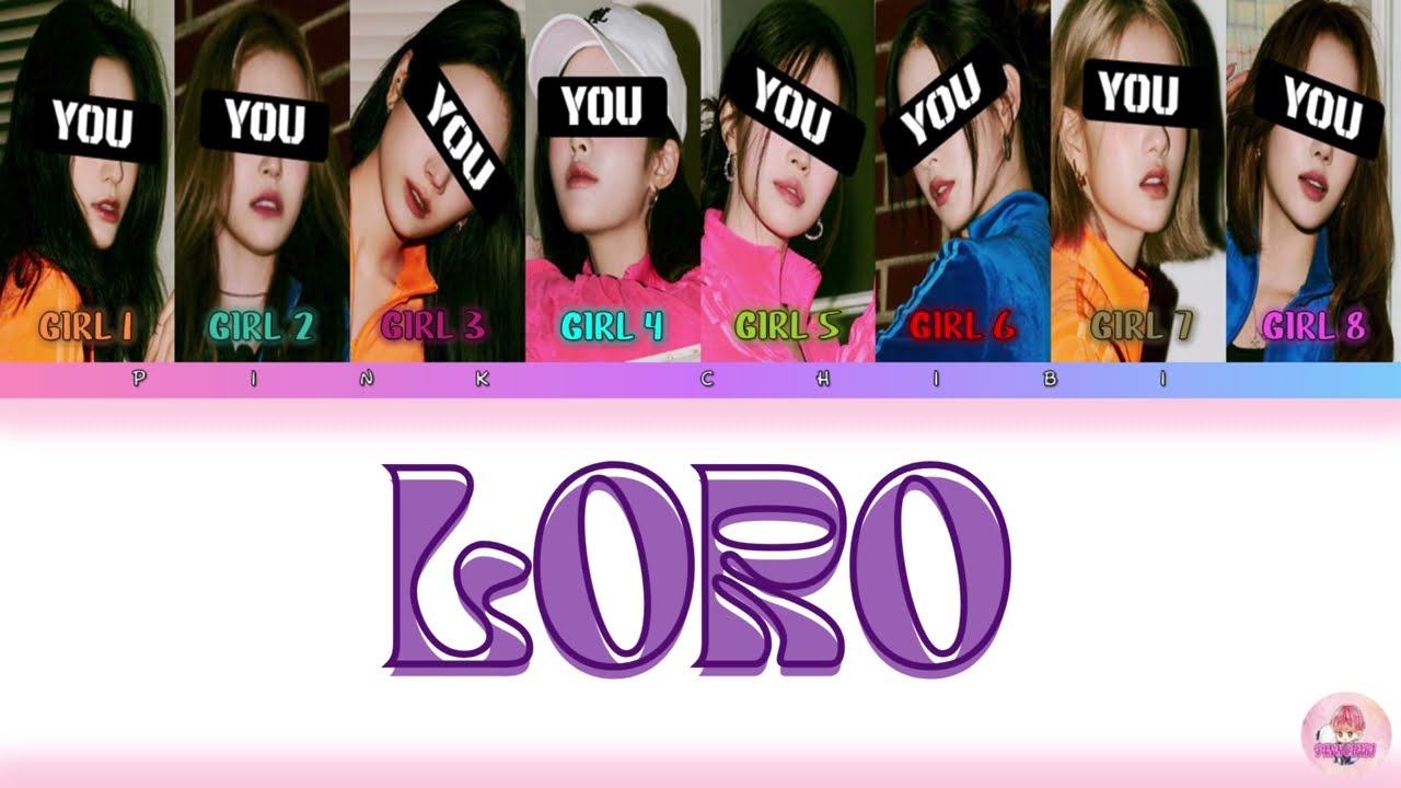[YOUR GIRL GROUP 8 MEMBERS] TRI.BE-LORO LYRICS WITH LINE DISTRIBUTION