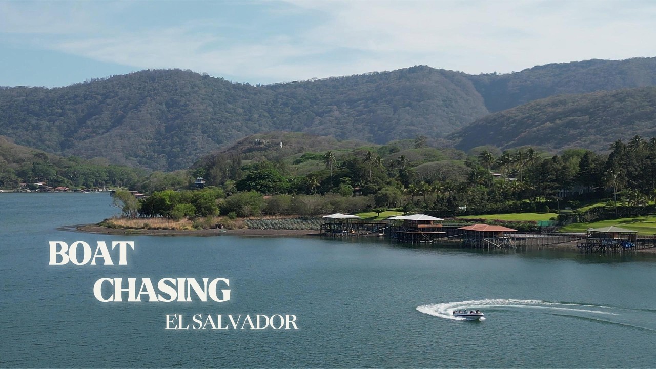 Exploring Lake Coatepeque by Drone — Full Ambient Journey | El Salvador