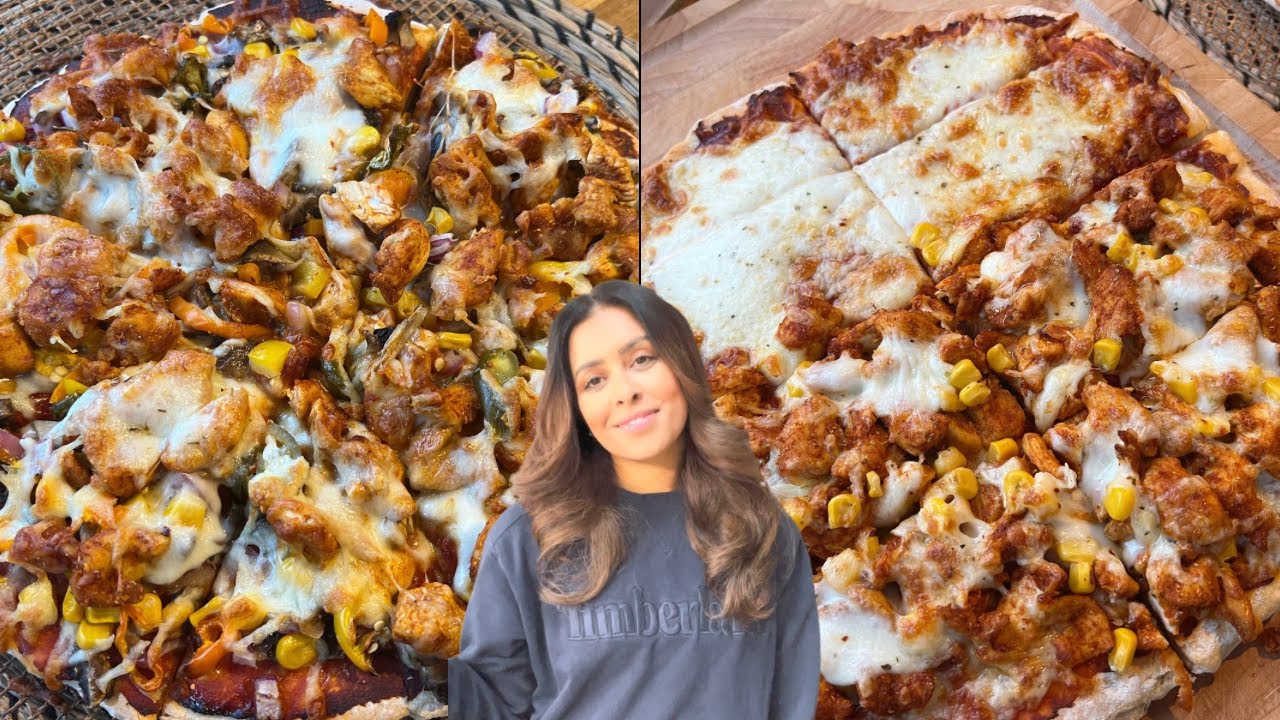 MAKING PIZZA IN MY AIR FRYER OVEN
