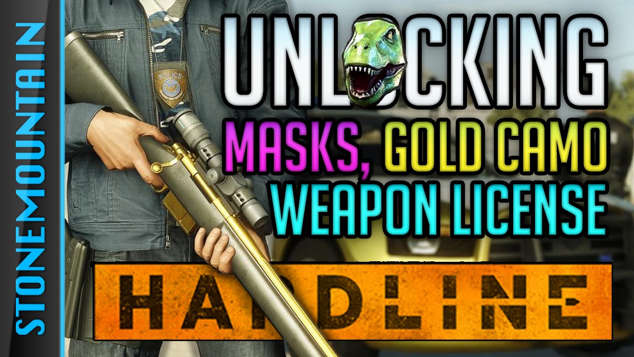Battlefield Hardline: как разблокировать маски, лицензию на оружие и золотой камуфляж — геймплей ...