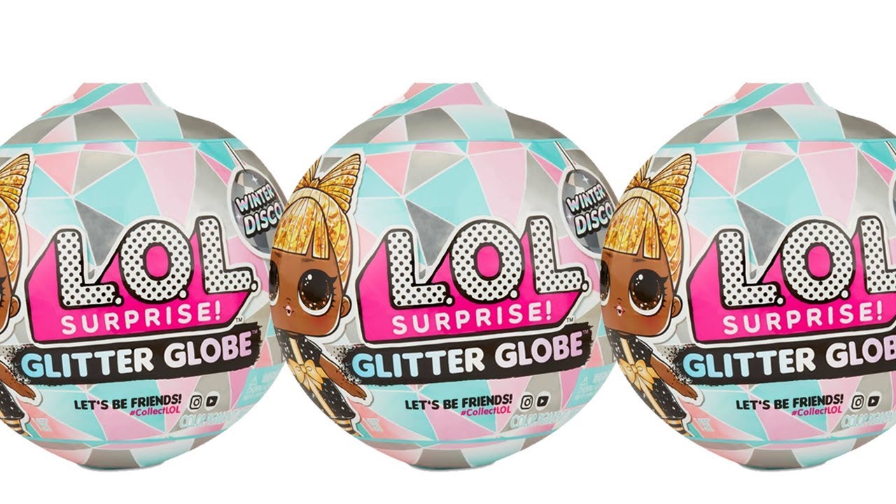 LOL Surprise Glitter Globe Winter Disco Series Blind Boxes Unboxing Toy Review
